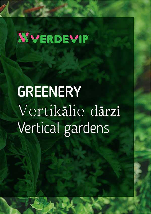 Verdevip dekoratīvā mākslīgais vertikālais dārzs
